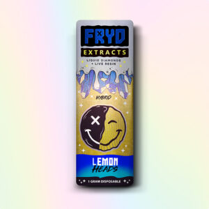THC Vape Pen 1 ML FRYD EXTRACTS "Lemon Heads"
