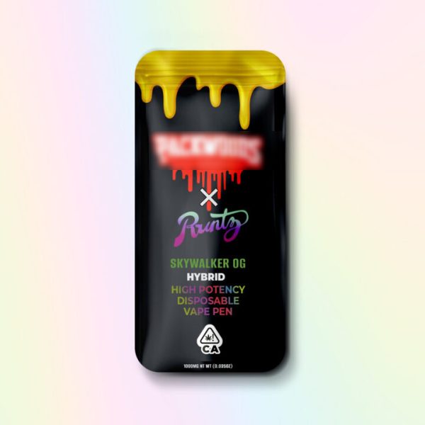 THC VAPE PEN PACKWOODS x RUNTS SKYWALKER OG 1 ML