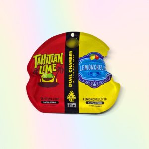 Dual Chamber THC Vape Pen 0.5+0.5ml Tahitian Lime & Lemonchello