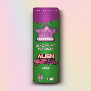 THC Vape Pen 1 ML WHOLE MELT EXTRACTS  “Alien Fruit Juice”