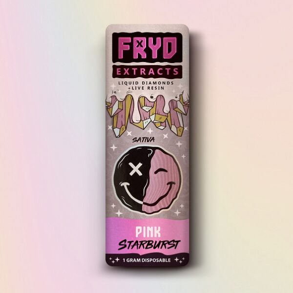 THC Vape Pen 1 ML FRYD EXTRACTS “Pink Starburst”