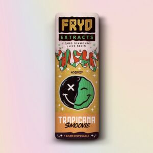 THC Vape Pen 1 ML FRYD EXTRACTS “Tropicana Smoovie”