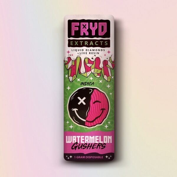 THC Vape Pen 1 ML FRYD EXTRACTS “Watermelon Gusher”