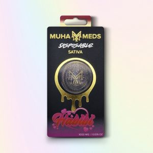 ТНС Vape Pen 1 MG MUHA MEDS Habibi  (SATIVA)