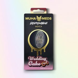 ТНС Vape Pen 1 MG MUHA MEDS Wedding Cake  (Indica)