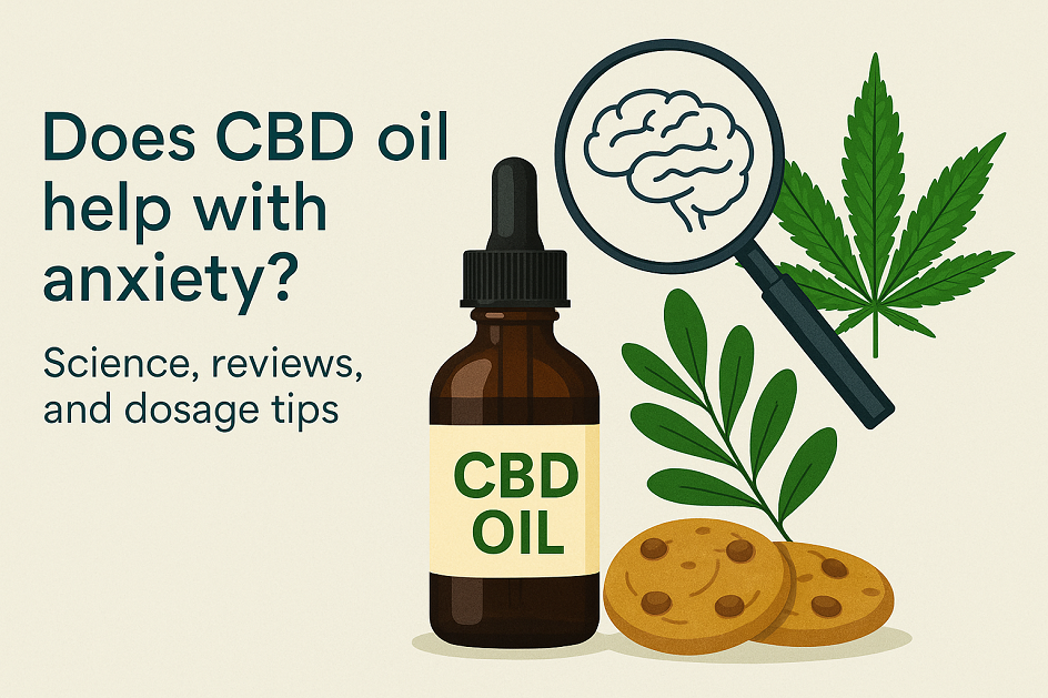 Does CBD oil help with anxiety? Science, reviews, and dosage tips