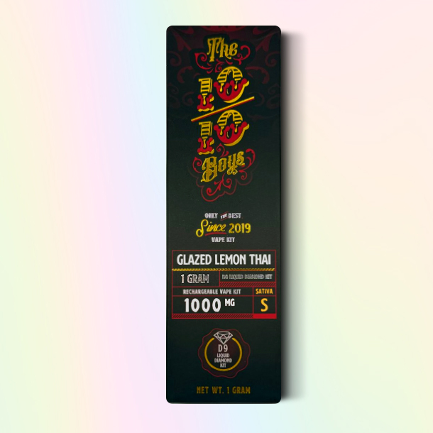 THC VAPE PEN 1 ML 10/10 GLAZED LEMON THAI THC VAPE PEN 1 ML 10/10 GLAZED LEMON THAI